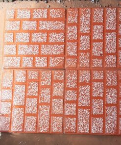 Gạch vỉa hè 400x400x30 mẫu giả gạch